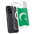 Pakistan Flag Distressed iPhone 14 Pro MagSafe Case